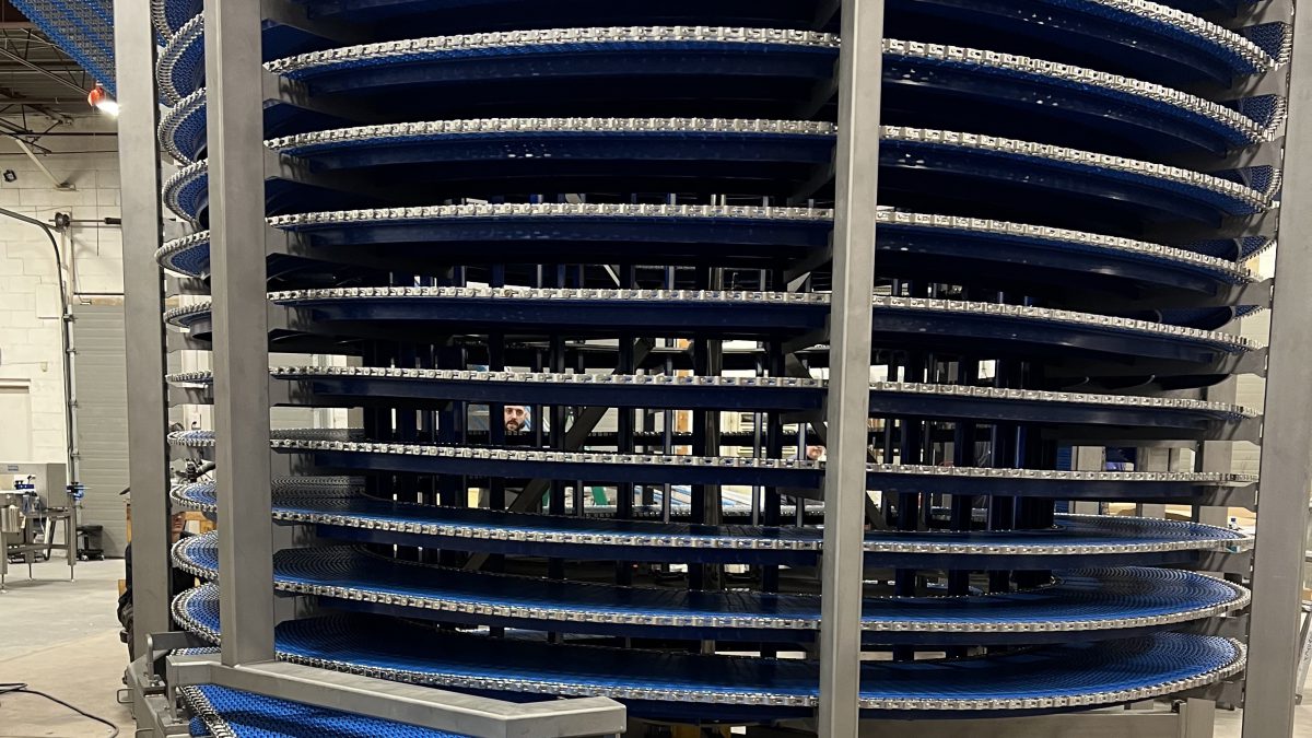 food processing conveyor