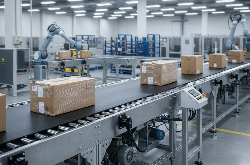 What Is a Flat Belt Conveyor? Key Advantages and Common Industrial Uses