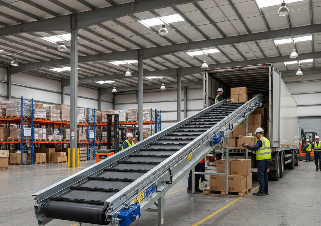 Flat Belt Conveyor vs. Retractable Conveyor: Which Delivers Better Throughput?